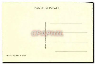 Gérardmer — O Ponte das Fadas — Coleção Les Vosges — Verso