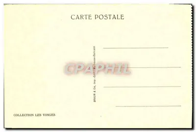 Gérardmer — Kichompré — Kolekcja Les Vosges — Rewers