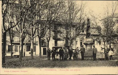 Puigcerda - Plaza dos Heróis — edição F. Campistro, Perpignan, n°3