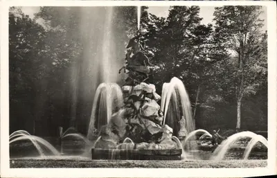 La Granja — Fonte da Fama — Cartão Postal Artístico — Madrid