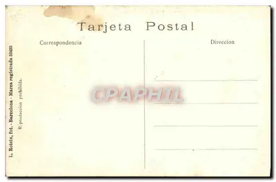 Korytarz domu Pani Condesy de Lebrija — Sewilla — L. Roisin, fot. Barcelona 53425 — Rewers