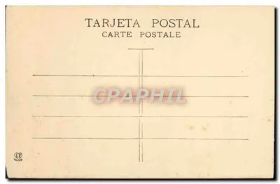 Puigcerdà. Praça Principal — estatua central — Edição F. Campistro, Perpignan — Verso
