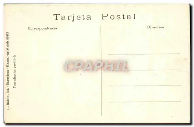 Sevilla – Plac Areny – Widok z turnieju z bykiem i torem – L. Roisin, fot. - Barcelona — Rewers