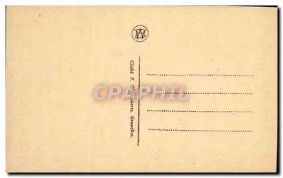 Brukselka - Ogród Botaniczny — wydawca R. Wappersarts, nr 88 — Rewers