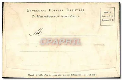 Trocadéro — bâtiment de l'Exposition Universelle 1900 — éditeur Déposée M. S., 1re série 12-4 — Verso