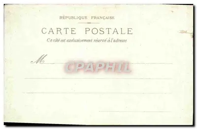 Stara pocztówka Paryż Ekspozycja Petit Palais — Rewers