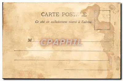 Grands Magasins de la Samaritaine — Exposição de 1900 — A Porta das Índias — A. Tatile, Paris — Verso