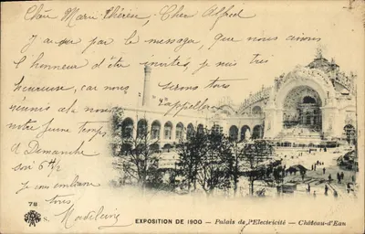 Wystawa z 1900 — Pałac Elektryczny — Château-d'Eau — S. Nadelman, n°78