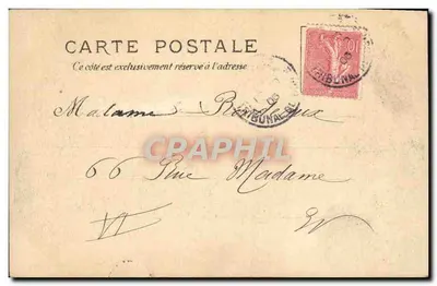 Wystawa z 1900 — Pałac Elektryczny — Château-d'Eau — S. Nadelman, n°78 — Rewers