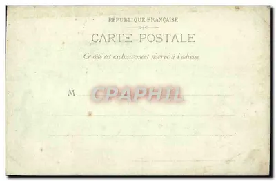 Paris — Exposição Universal de 1900 — Palácio da Eletricidade — Château-d'Eau — Verso