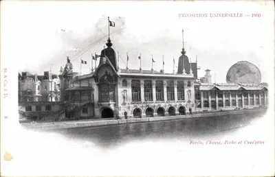Exposição Universal — 1900 — Florestas, Caça, Pesca e Colheita — St. & Co. à D. n°8