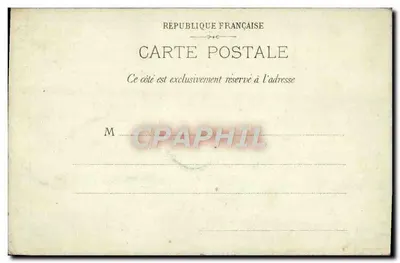Paris — Exposition universelle de 1900 — Palais des Transports — Verso