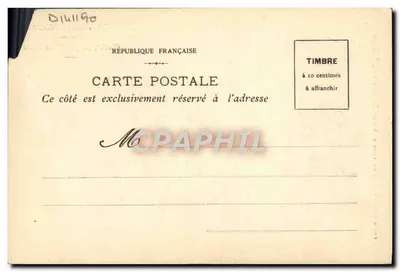 Le Village Suisse — scène de village suisse à l'Exposition Universelle de Paris 1900 — éditeur Adolph Grieder & Cie, Zurich — Verso