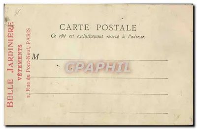 Pavillon de la Suède — Exposition Universelle de 1900 — éditeur Baschet — Verso