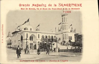 Pavillon de l'Algérie — Exposition de 1900 — Grands Magasins de la Samaritaine