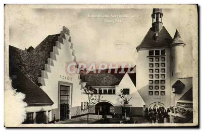 Pavillon de la Picardie — Exposition Internationale Paris 1937 — éditeur : Centre Régional