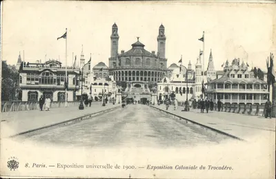 Paris — Exposition universelle de 1900 — Exposition Coloniale du Trocadéro