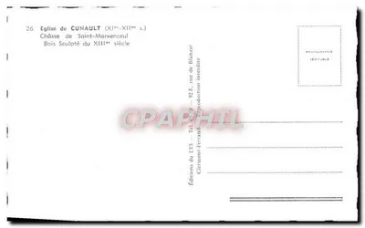 Kościół w Cunault — Skarbiec św. Marcin — Wydawnictwo LYS — Rewers
