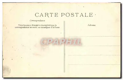 Bossen van Fontainebleau — De Kikker — Uitgever E.D. n°533 — Achterkant