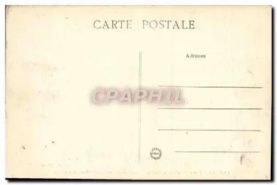 Floresta de Fontainebleau — O Chalé de Obermann (Rocher d'Avon) — Coleção Artística L. M. — Verso
