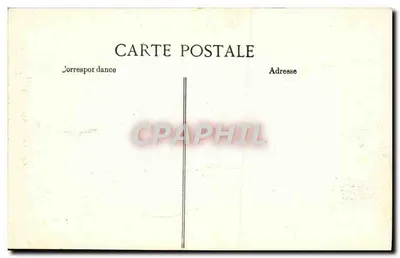 Floresta de FONTAINEBLEAU — A Cruz do Calvário — A. Siron édit. — Verso