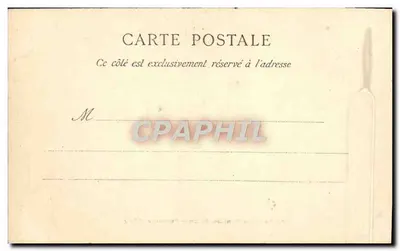 Floresta de Fontainebleau — Fontaine d'Orly — editor não identificado, n° de série 16 — Verso