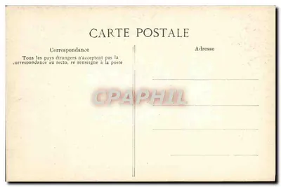 Floresta de Fontainebleau — Rocher de la Tour Denecourt — E-D, n° 427 — Verso