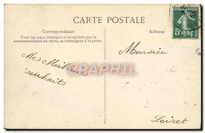 Fontainebleau — Fontaine de l'Empereur — Edição EID, n° 154 — Verso