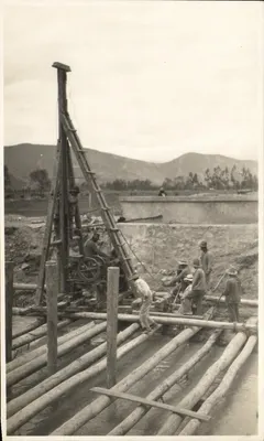 Bohrarbeiten — Baustelle