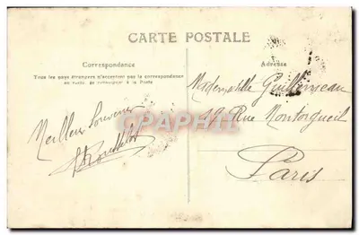ROCHEFORT-sur-MER — Le Cours d'Ablois — éditeur anonyme, n°14 — Rewers