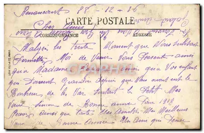 Amiens — Przedsionek Kościoła Świętego Jerzego — Lévy Fils & Cie, Paryż — Rewers