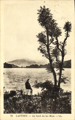 Laffrey — À beira do lago Morto — LL, n°78