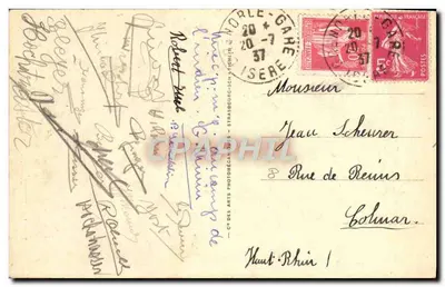 Laffrey — À beira do lago Morto — LL, n°78 — Verso