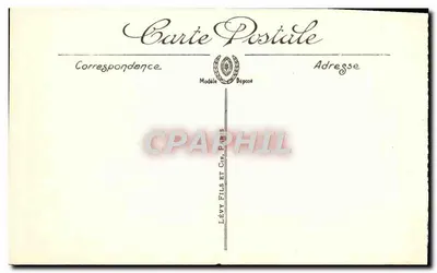 Argentières — A Igreja e o Planet — Lévy Fils & Cie, Paris — Verso