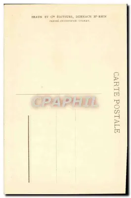 Colmar — Muzeum Bartholdi — Wjazd na pierwszym piętrze — Rewers