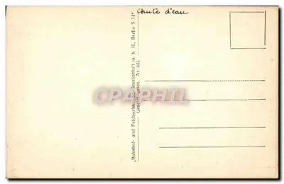 Sinaia — wodospad — Bahn- und Feldbuchhof-Gesellschaft, Berlin S 14 — Rewers