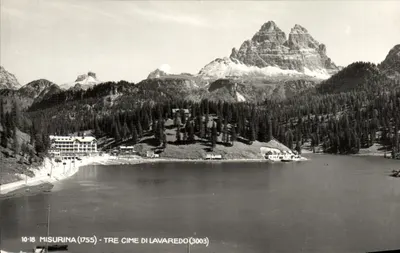Lago de Misurina — Tre Cime di Lavaredo — Edições Ghedina