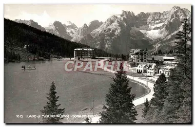 Lago di Misurina (1755) — Sorapis (3200) — Editor Ghedina