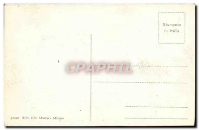 Zimowa Galeria na drodze Sempiona — wydawca F.lli Marco, Mediolan, nr 31490 — Rewers