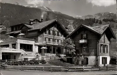 Hôtel Gltschergarten — Grindelwald — editor não identificado, número de série não visível