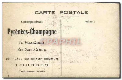 Orchestra Morales — Koncert w sali z łukami — Wydawca Pyrénées-Champagne — Rewers