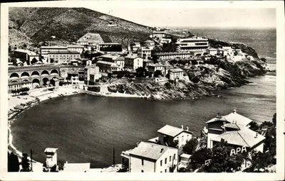 Cerbère — Praia e Cidade — As Cartas A.P.A. — n°5