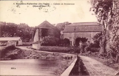 Bussière-Poitevine (Hte-Vienne) — Castelo de Busserolles (Estadia de Henri IV)