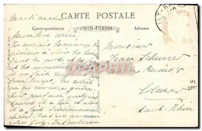Saint-Raphaël - A Ponte e o Porto — U.F. CO 'Lus' — n°4 — Verso