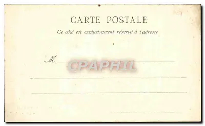 Le Salon Anglais — Château de Fontainebleau — Éditeur L. L. (n° de série non lisible) — Verso