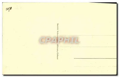 Dentellery w Franche-Comté — Muzeum w Colmarze — Paul Sinibaldi — n° 7055 — Rewers