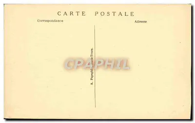 Ussé — Het Kasteel - Algemene uitzicht — A. P. — Achterkant