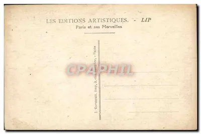 Exposição Internacional dos Artes Decorativas — Pavilhão de Sèvres — Paris 1925 — Verso