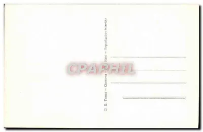 Koła Mont-Blanca — widok z jeziora Białego — Cl. G. Taurraz — Chamonix — Rewers