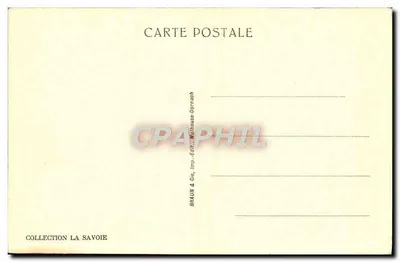 Monnetier (Hte-Savoie) — Włócznie — Stara pocztówka — Rewers